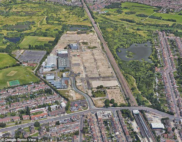 Aerial Photo of Dagenham Film Studios Location